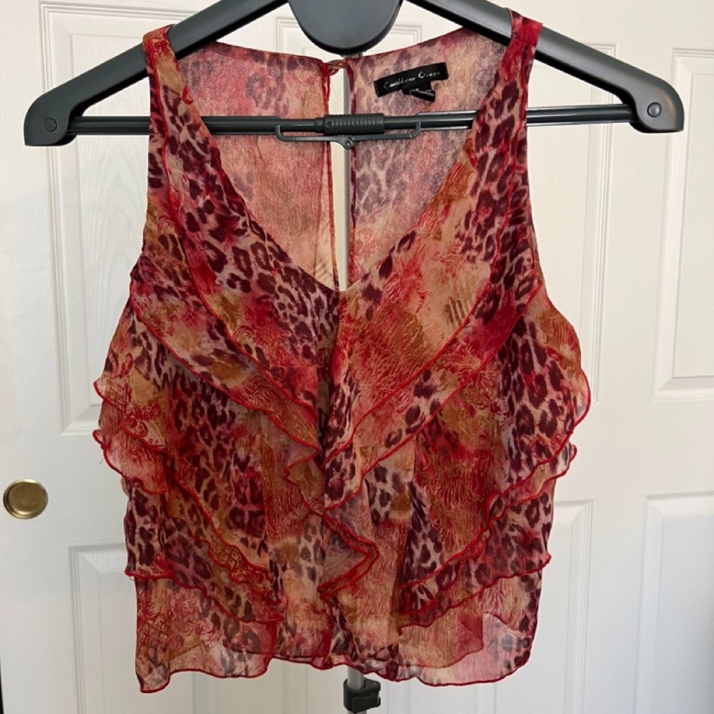 Leopard Print Top